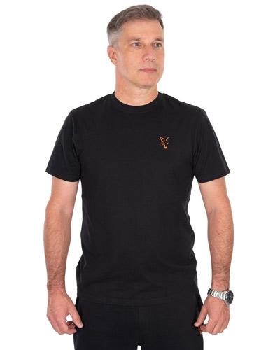 T-Shirt Fox Classic Black/Orange - description 01