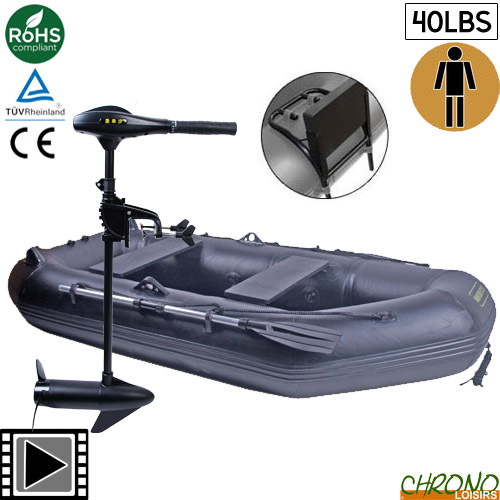 Faith inflatable boat premium hunter sp 235 estart extend 40lbs