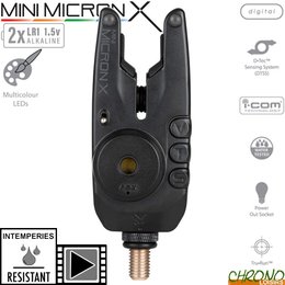 Mini Micron X Fishing Bite Alarm Set by Fox