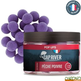 Bouillettes cap river peche poivre 14mm 2 5kg – Chrono Carpe ©