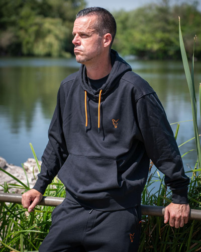 Sweat Fox Classic Hoody Black/Orange - description 04