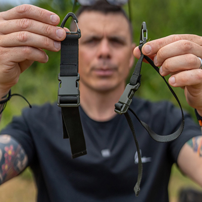 Fixation Carp-Porter Retainer Sling Straps (la paire) - description 01