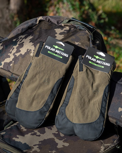 Mouffle Korda Mittens Dark Olive - description 01