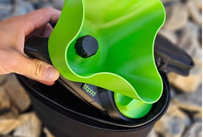 Sac de Stockage Bait Boat Pod Noir pour Epandeur Wubs RidgeMonkey - description 02