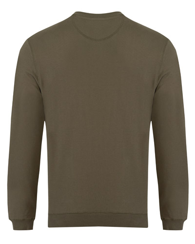 Sweat Korda Patch Crewneck Dark Olive - description 05