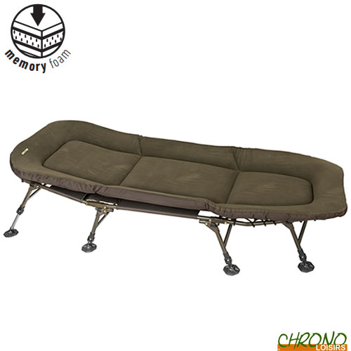 Bed chair carp zoom marshal memory foam 8 pieds Chrono Carpe