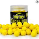 pro-elite-baits-dissolution-crab-machine-giallo-pop-ups-14mm-250ml