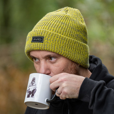 Bonnet Avid Carp Marl Knit Yellow - description 04