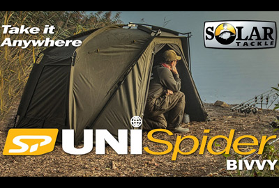 Solar SP Uni Spider Bivvy 1 man (Bivvy + Infill Pannel + Groundsheet) - description 08