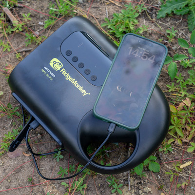 Gonfleur 3 en 1 RidgeMonkey Vault Multi Fonction Electric Air Pump - description 11
