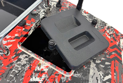 Barco Isco CCarp Flash Boat GPS Black & Red - description 15