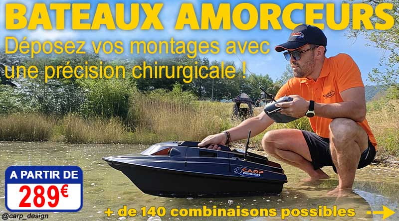 Bateaux amorceurs