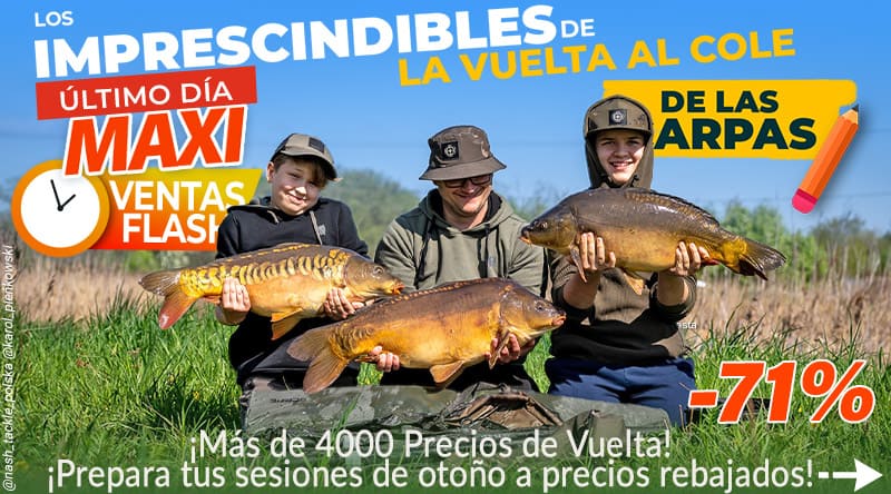Es hora de volver al cole para las carpas.