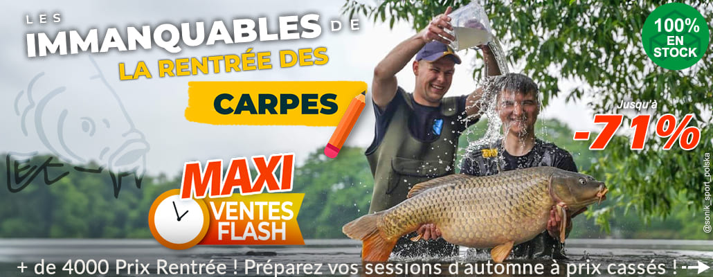 C'est la rentrée des carpes
